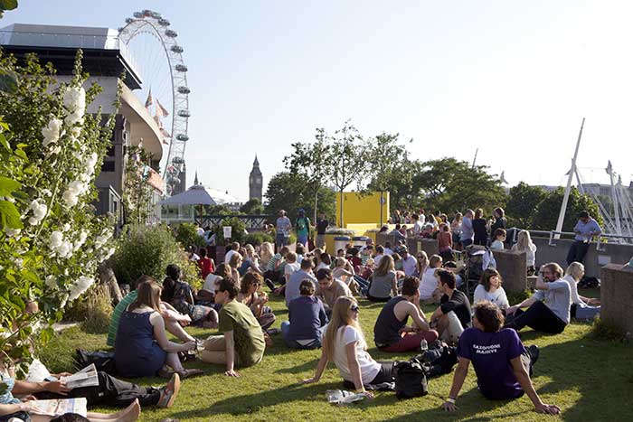 Queen Elizabeth Hall Roof Garden Roof Garden Rooftop Garden London Rooftops