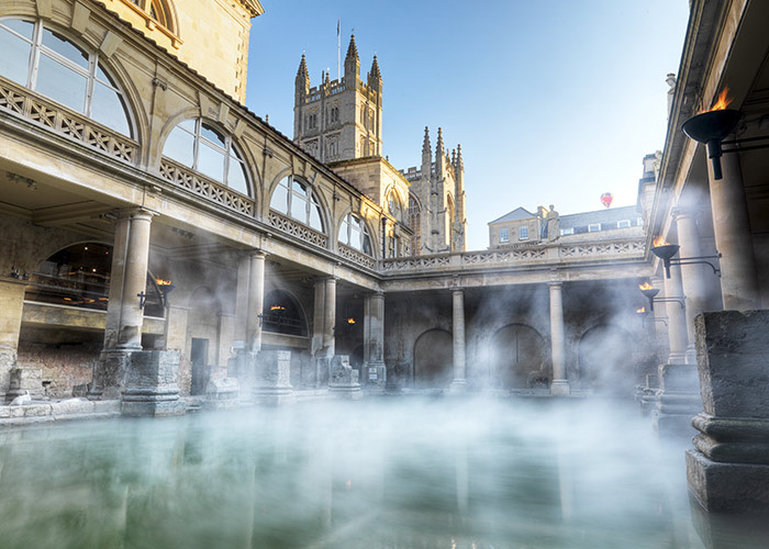 visiting bath for a day