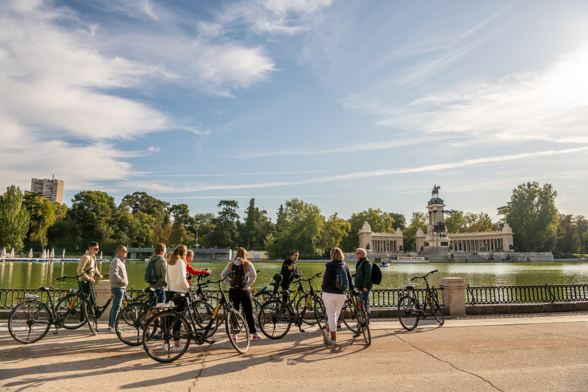 Retiro park by bike (Self guided bike tour)