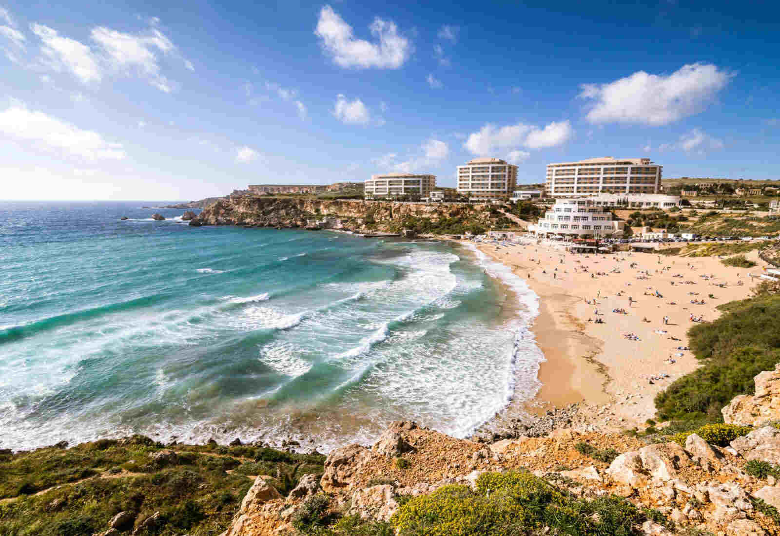 Die schönsten Strände auf Malta weg.de