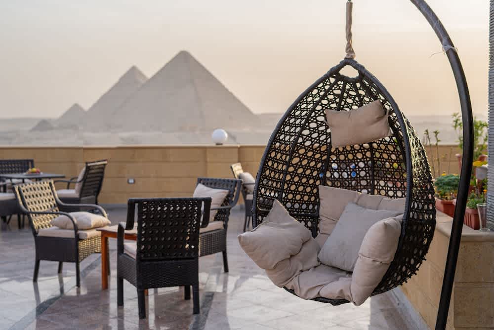 Gardenia Pyramids View Inn - Rooftop 1