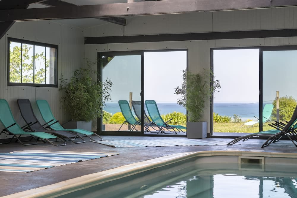 La Metairie du Vauhariot - Cottages de Caractère Vue Mer - Terrasse & Piscine Intérieure Chauffée 1