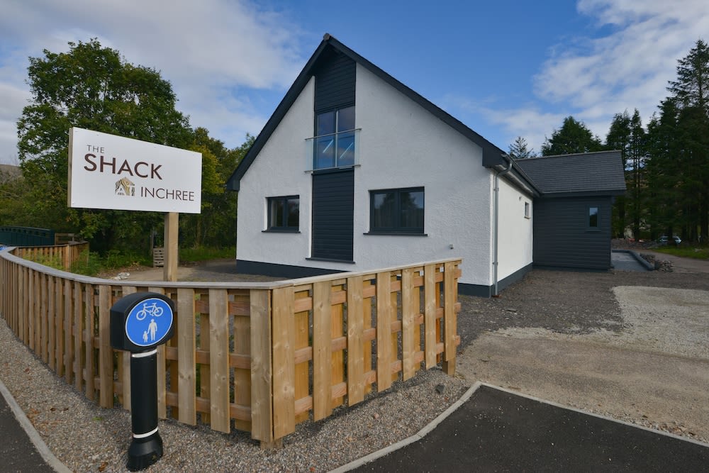 The Shack & Pods at Inchree 1