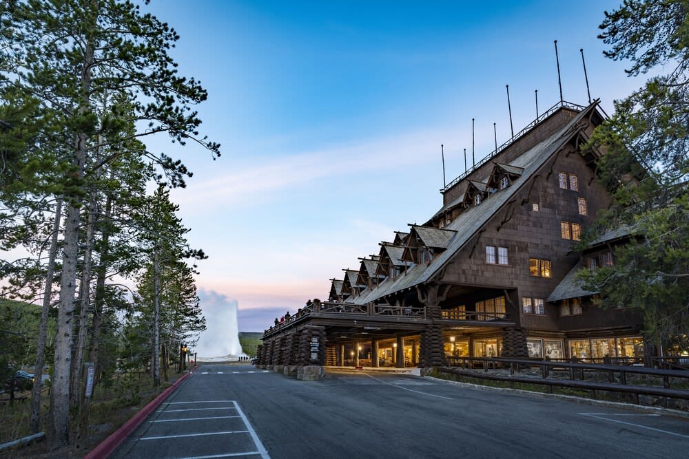 Old Faithful Inn - Inside the Park 1