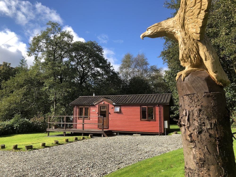 Rashfield Sheilings - Romantic Riverside Lodges near Dunoon & Pucks Glen 1