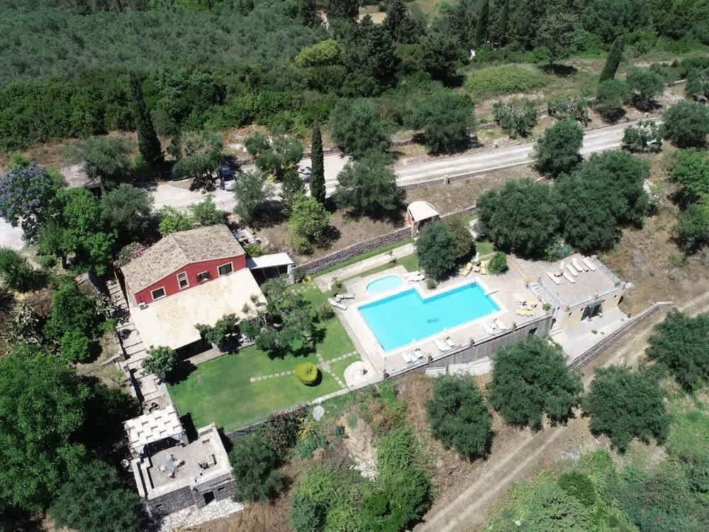 Villa in Paleokastrites with Swimming Pool near Beaches 1