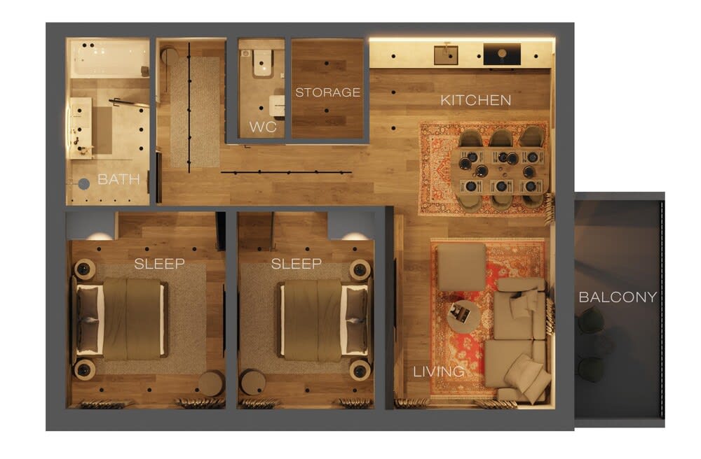 The Black Eagle Luxury Appartements 2