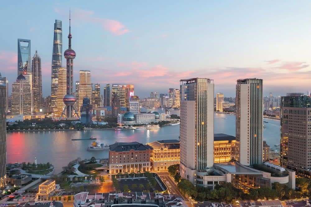 Hyatt on the Bund Shanghai - a Grand Hyatt hotel, most centrally located at HuangPu river banks in downtown 1