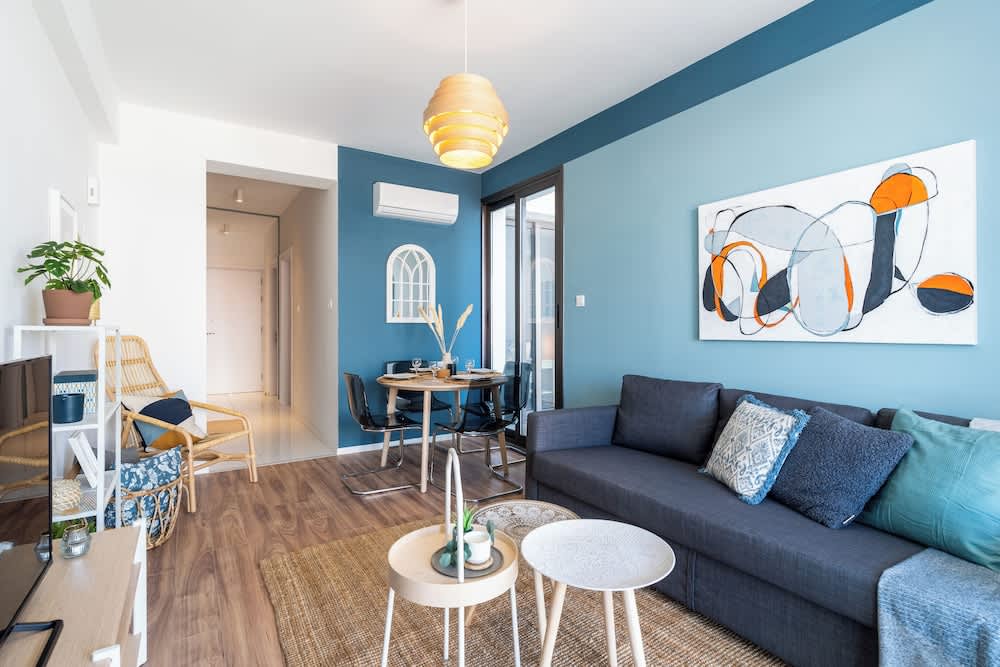 Hue 1-Bedroom Apartment in Larnaca 1