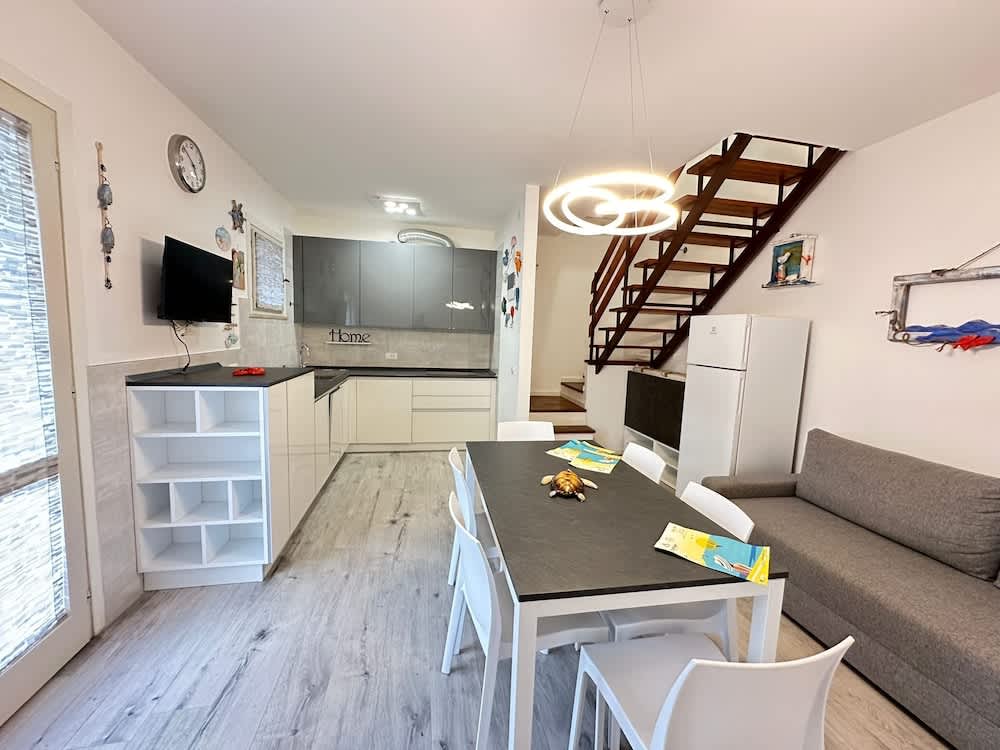 Modern two level villa with playground and pool 1