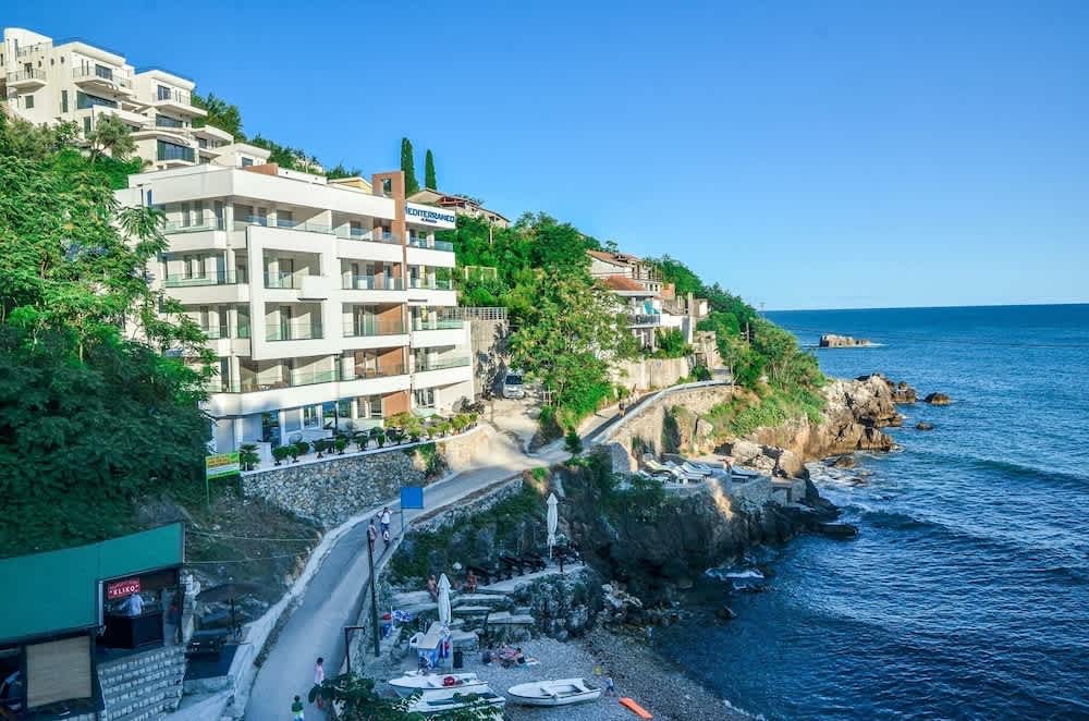 HOTEL MEDITERRANEO LIMAN free private beach for hotel guest 1