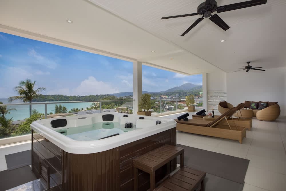 Ocean View Jacuzzi 3BR Kata Penthouse 1