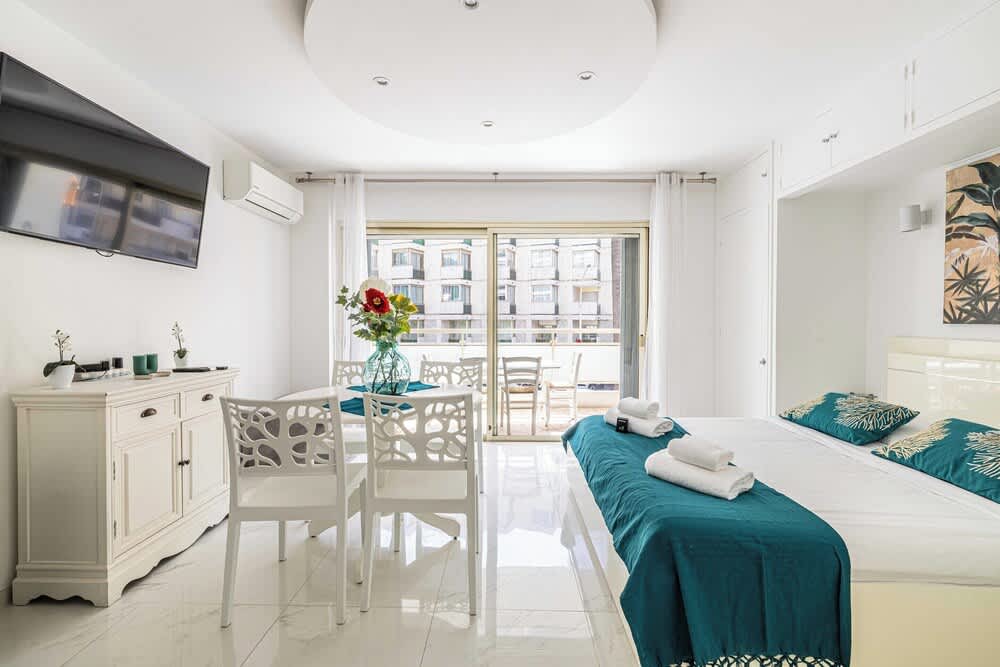 Charming Studio - AC - 2P- Croisette plage 2