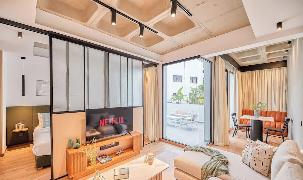 StayHere Casablanca - Gauthier Loft living 1