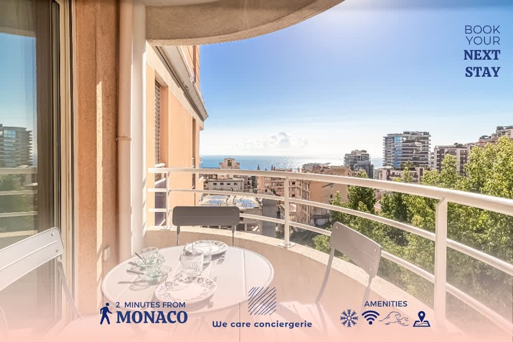 1 room apartment 1 minute from Monaco 1