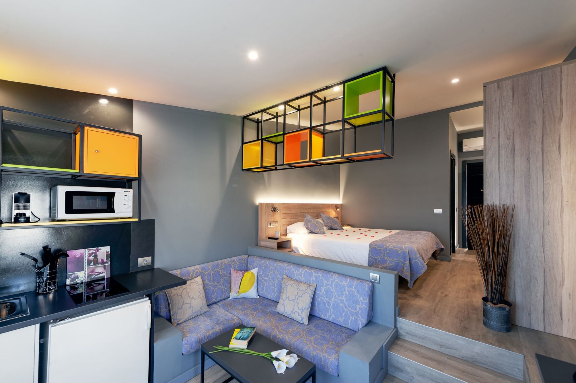 Habitación, tipo estudio