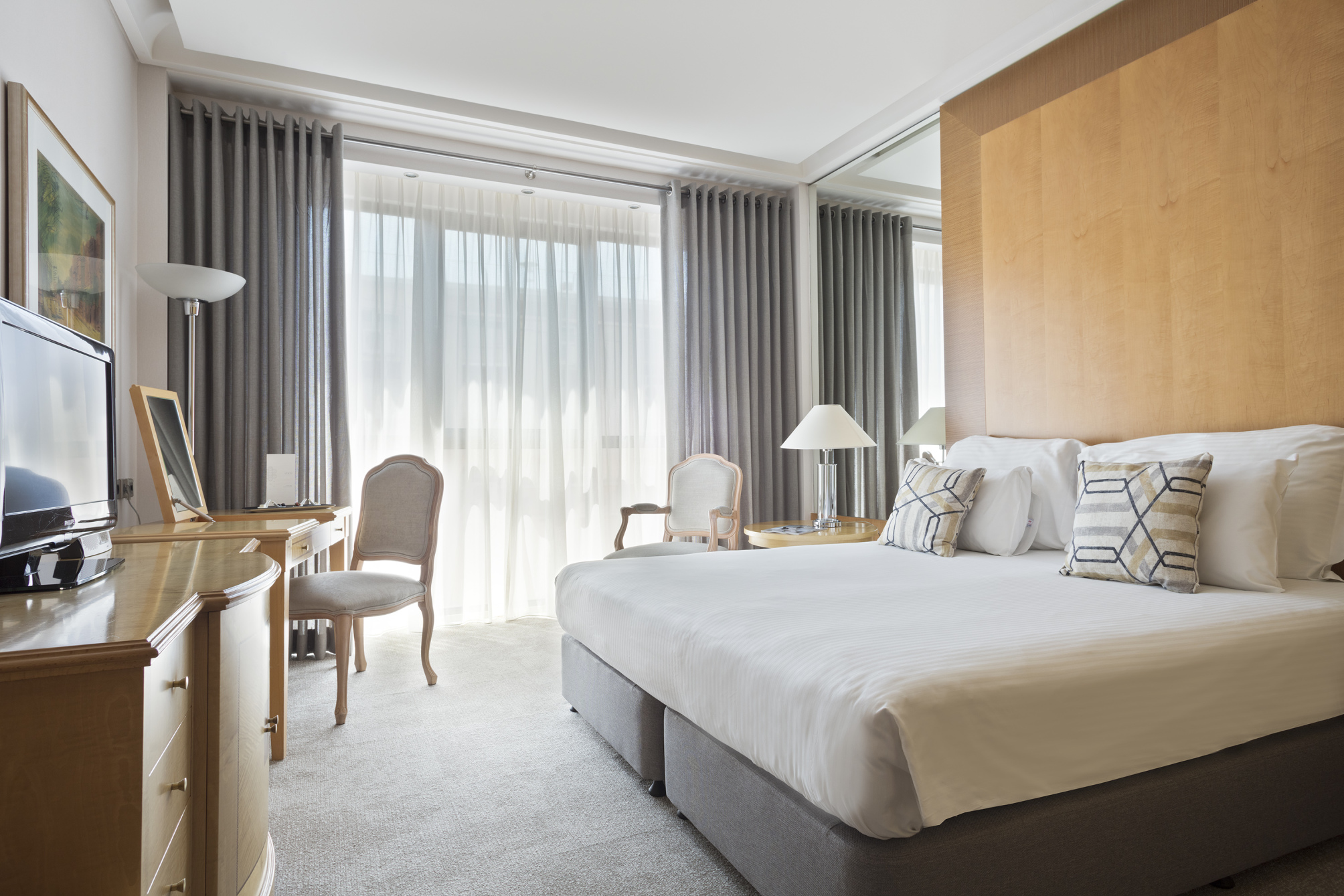 Chambre double avec 1 ou 2 lits, vip