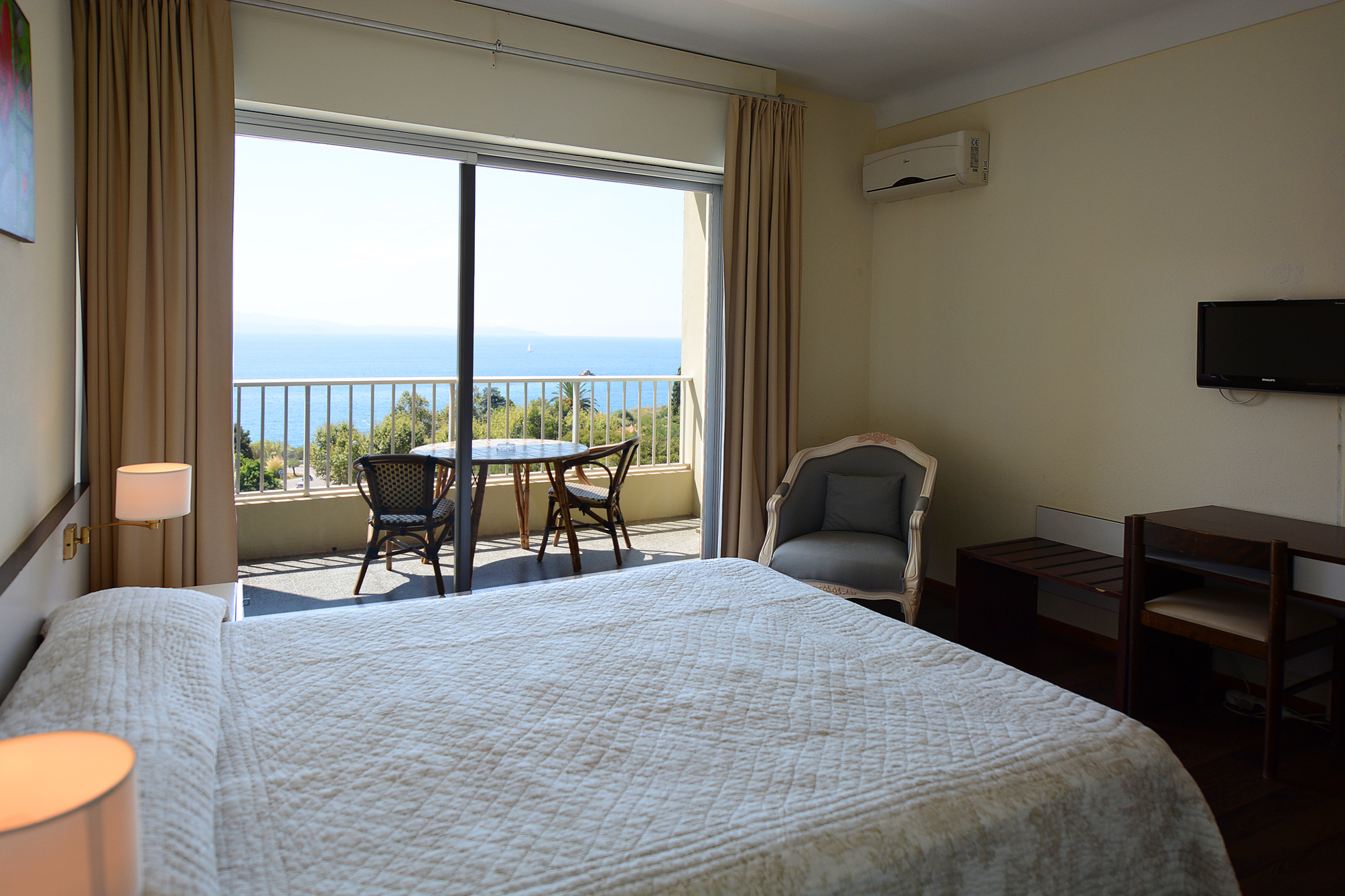 Camera doppia, vista sul mare