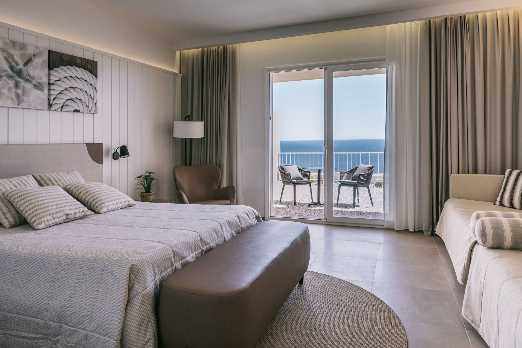 Familien- junior suite mit meerblick