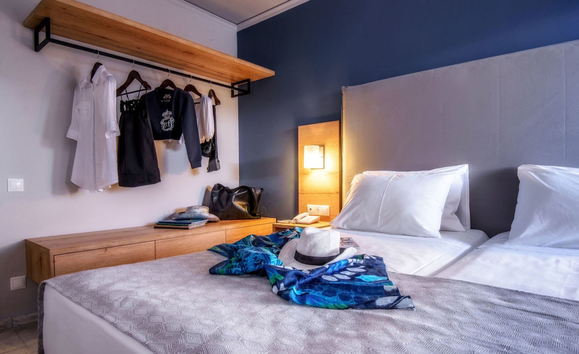 Habitación, superior, vistas al mar