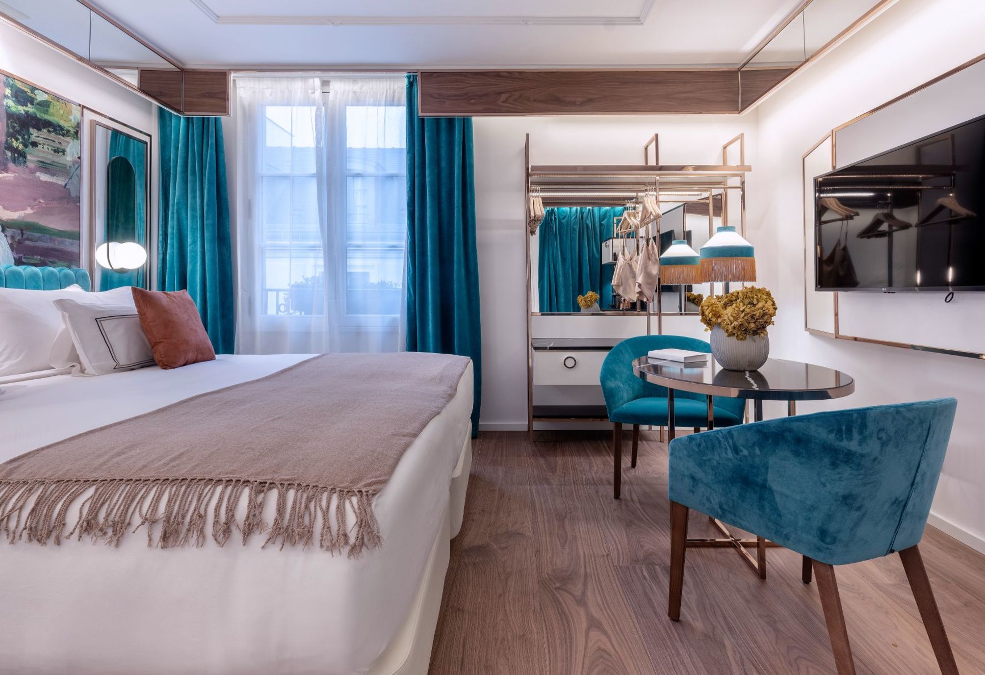 Chambre double avec 1 ou 2 lits, deluxe