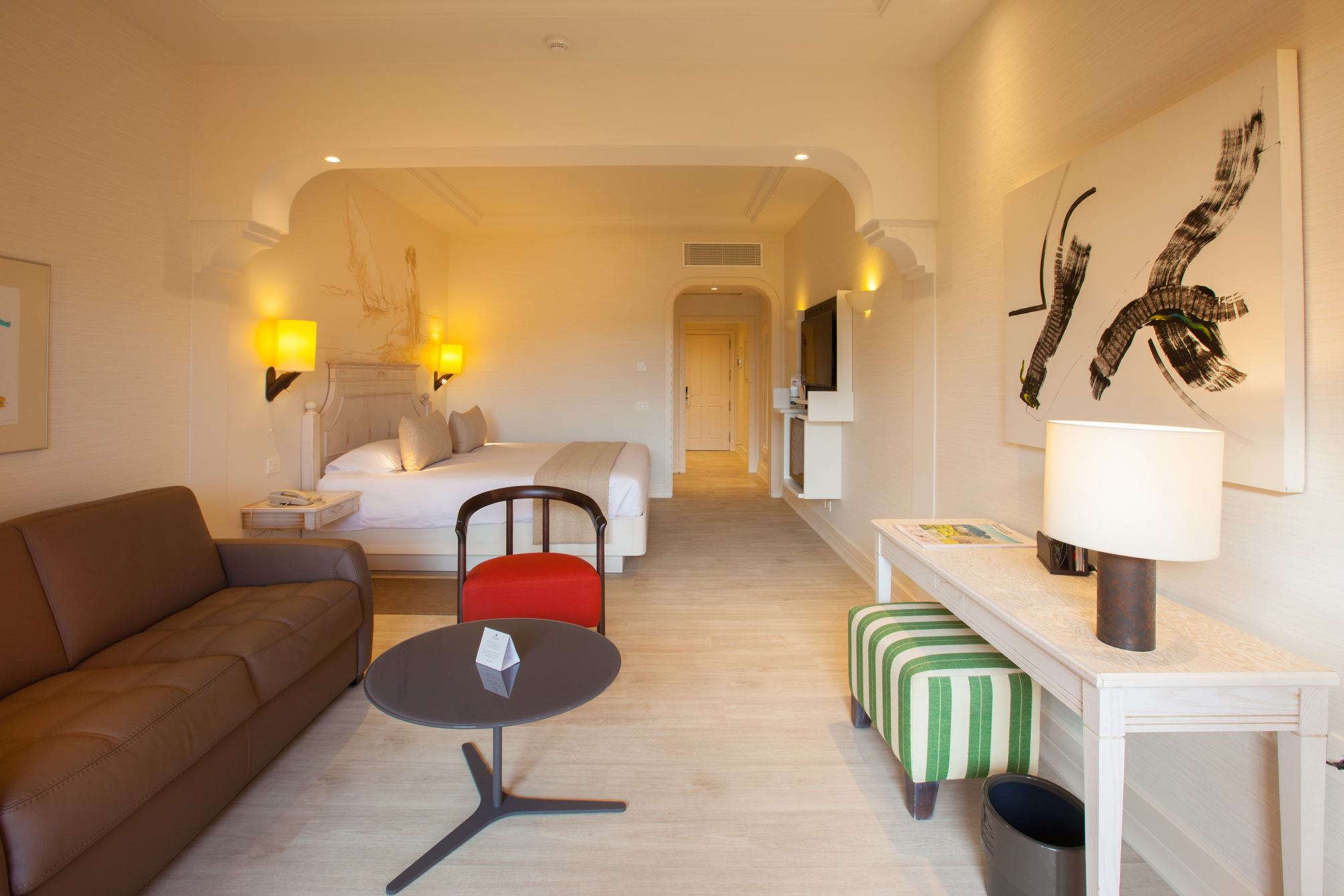 Chambre double à usage individuel avec vue