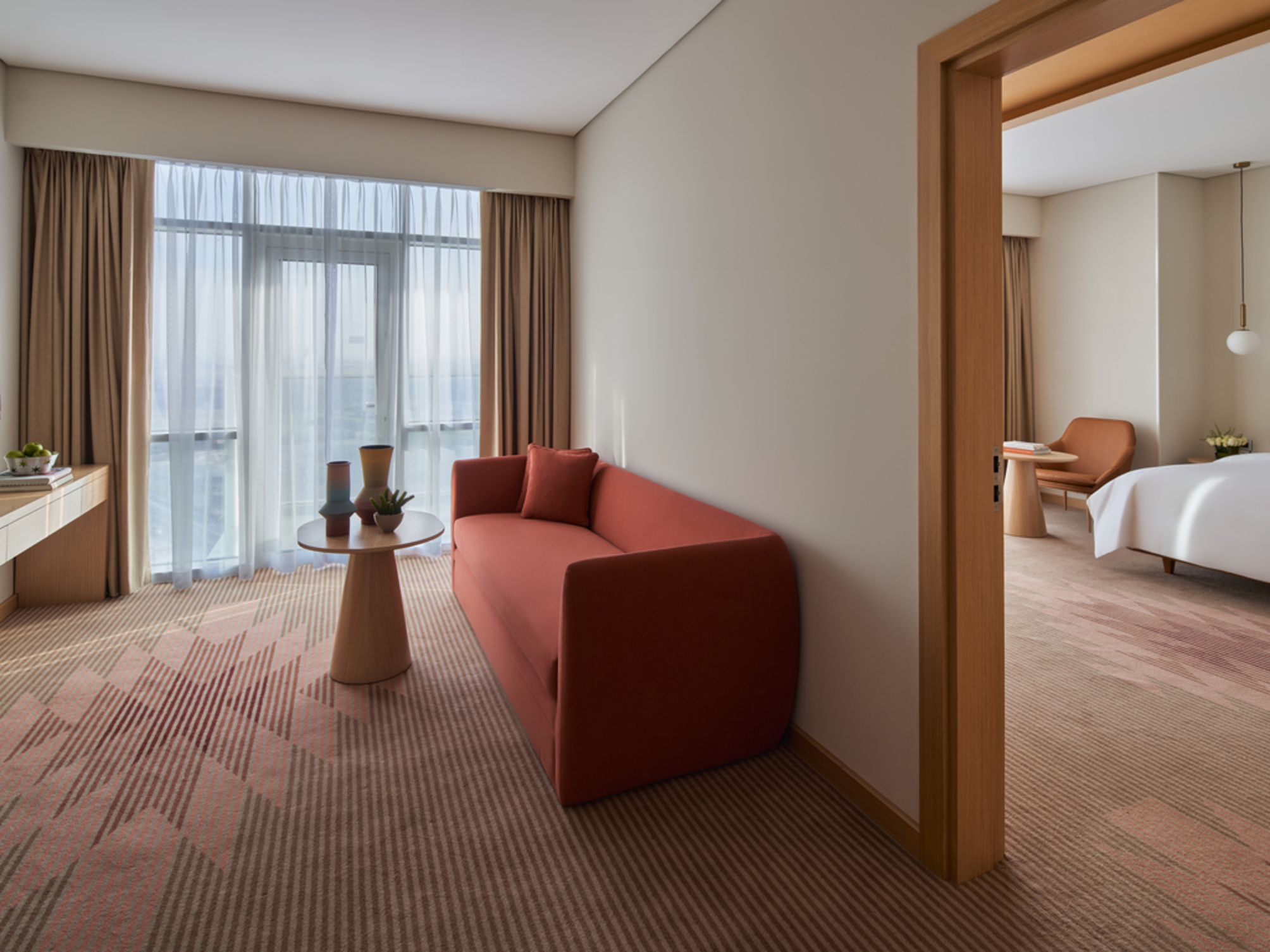 Suite, deluxe, vistas a la ciudad
