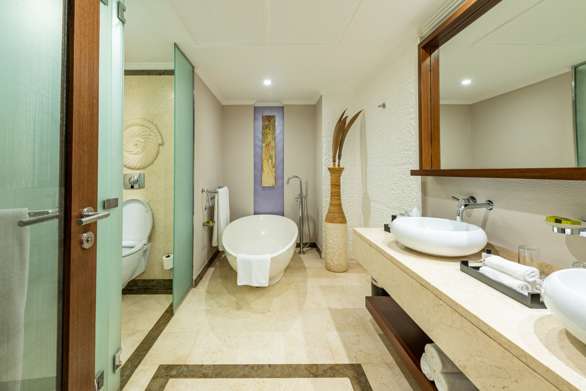 Chambre double avec 1 ou 2 lits, deluxe, face à l’océan