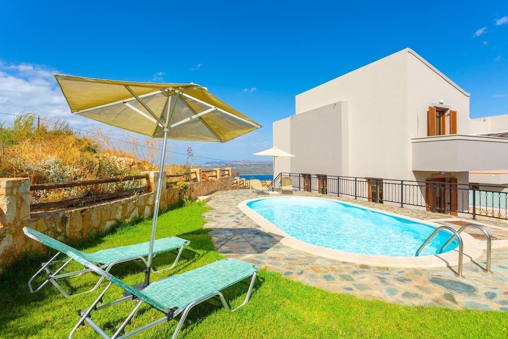 

Genova - Kalyves - Villa Stratos Large Private Pool Sea Views A C Wifi Eco-friendly - 2117
