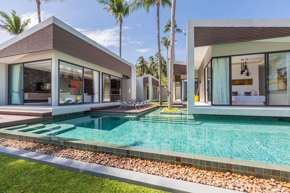 Hamburg - Mae Nam Beach - Koh Samui - Elegant Villa Anar 5 Bed Luxury Beachfront Near Four Seasons
