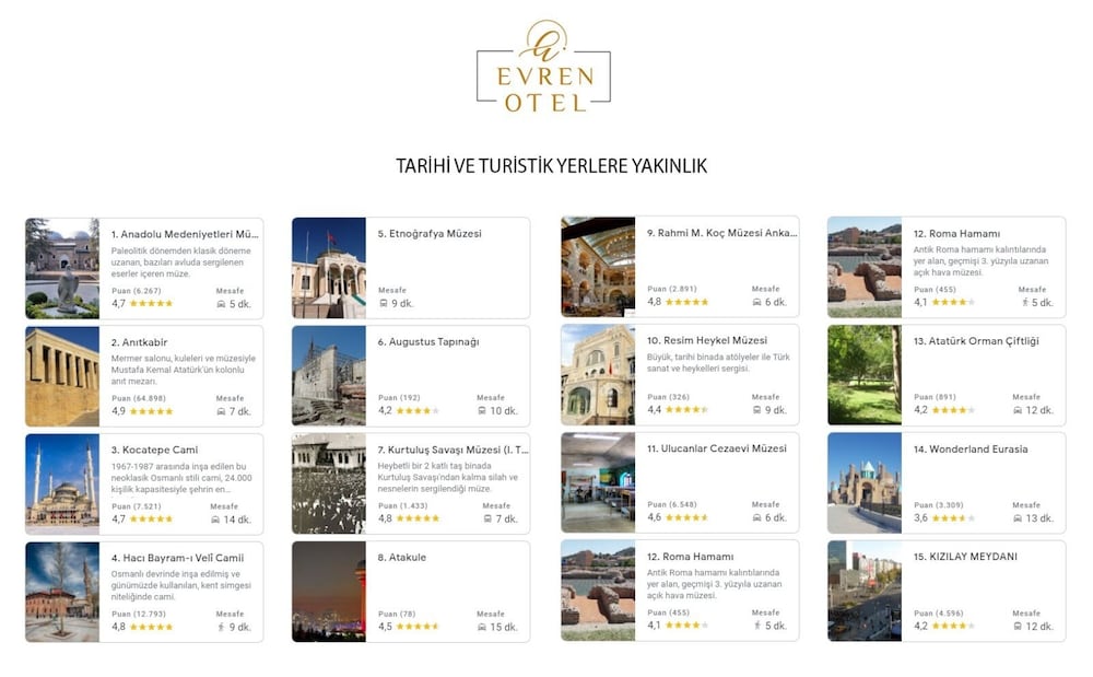 

Firenze - Ankara - ANKARA OTEL EVREN