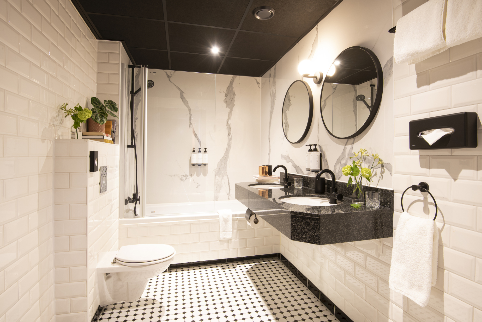 Habitación doble, mediana