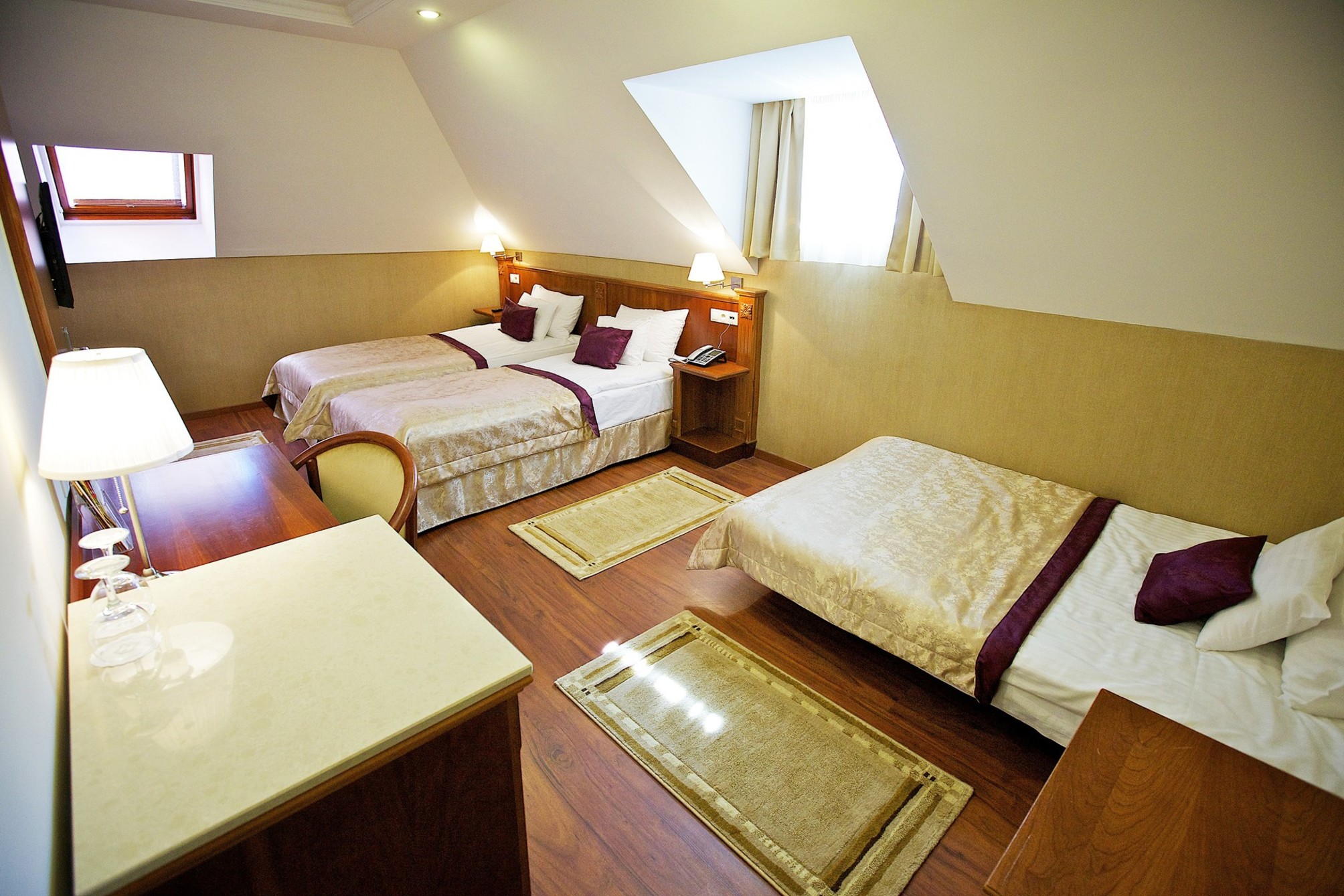 Habitación triple, 3 camas