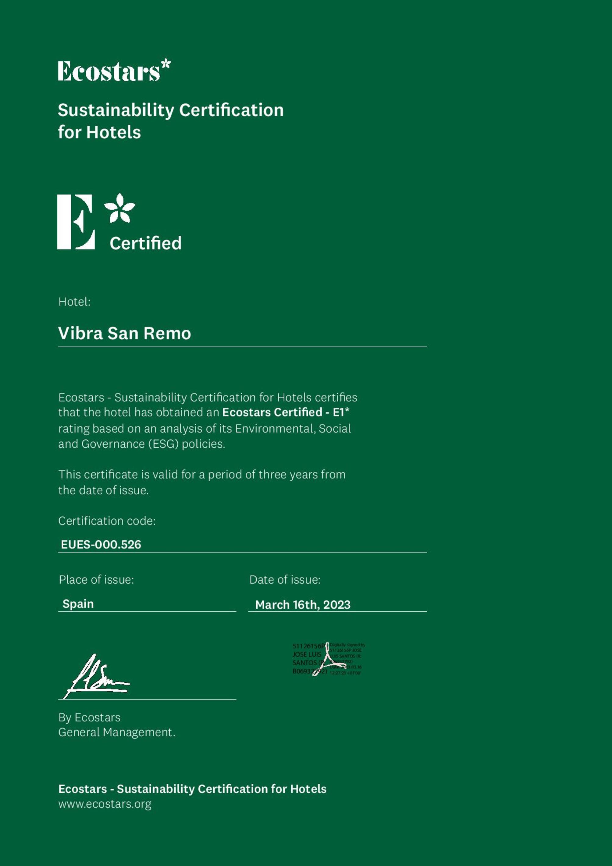 

Bologna - San Antonio de Portmany, Ibiza - Hotel Vibra San Remo
