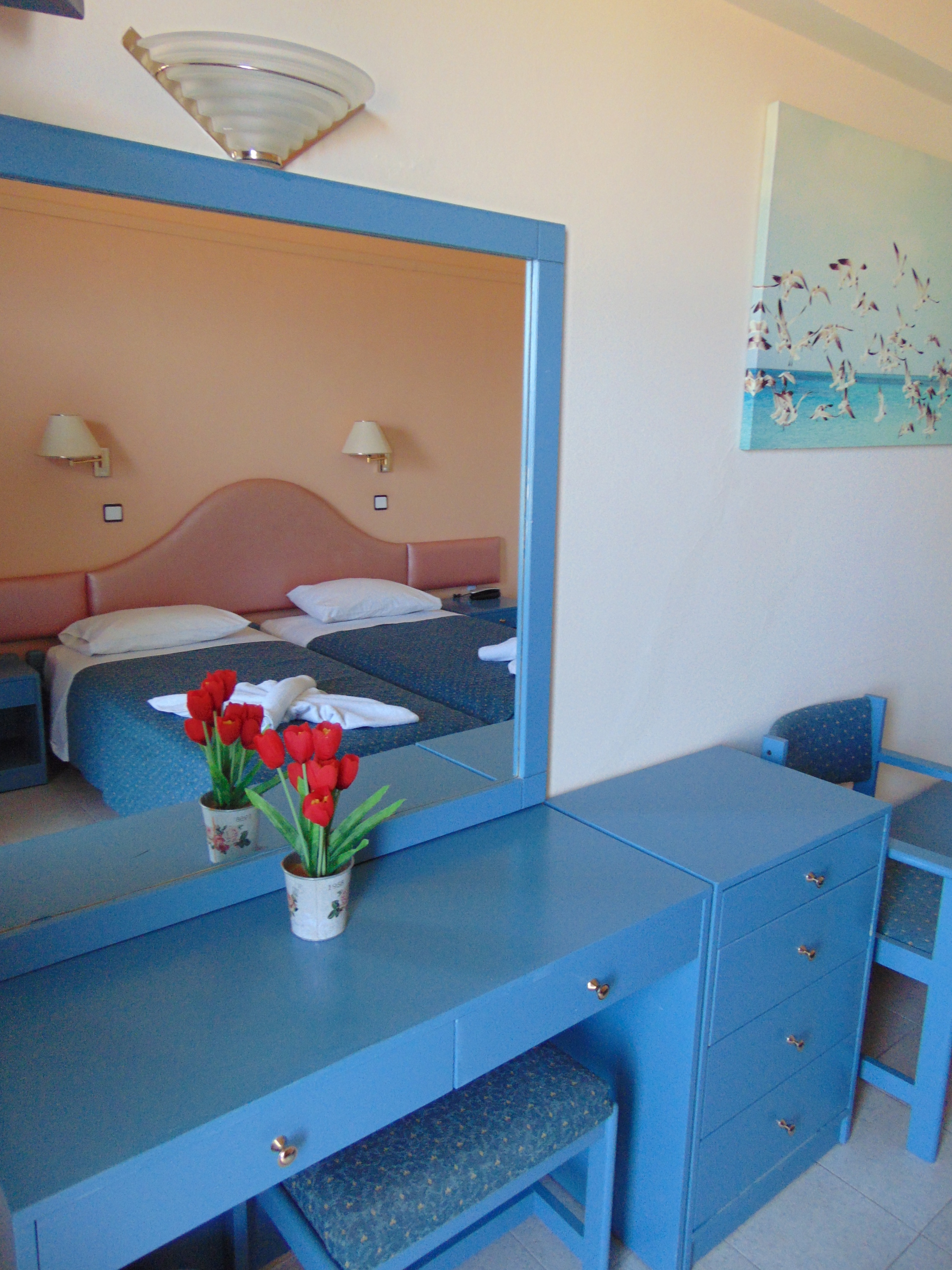 Doppelzimmer (1 oder 2 Betten) MEERBLICK