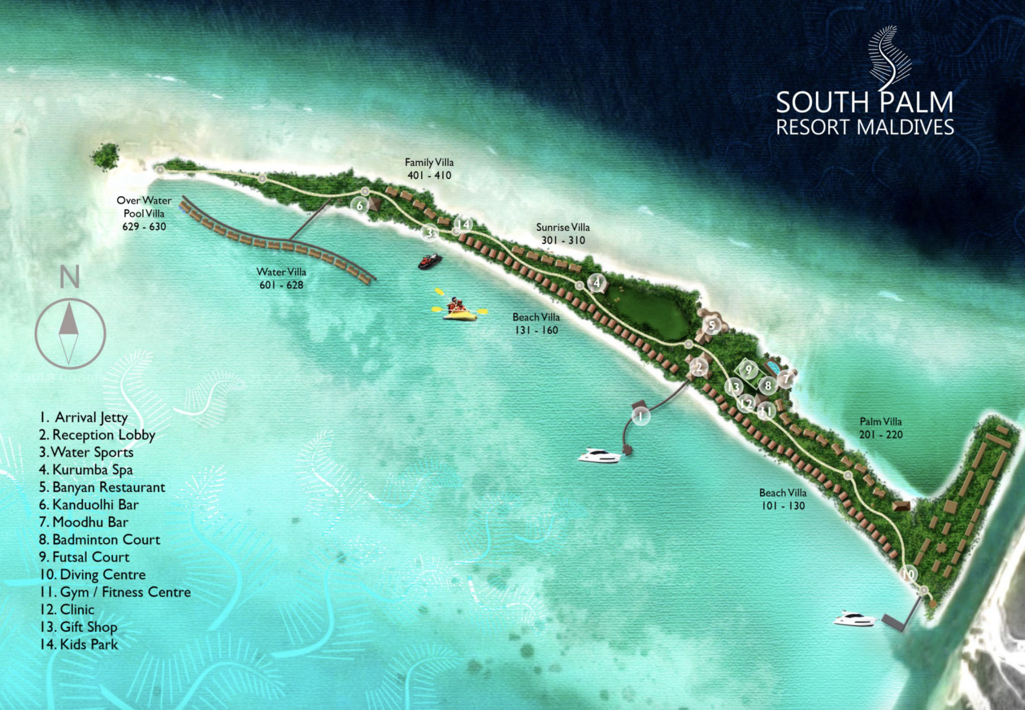 

Lamezia Terme - Atollo di Addu - South Palm Resort Maldives