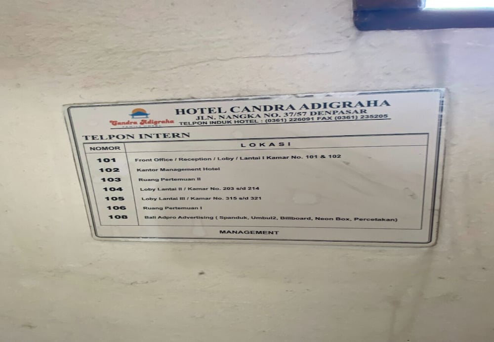 

Milano - Sanur Beach - Hotel Candra Adigraha