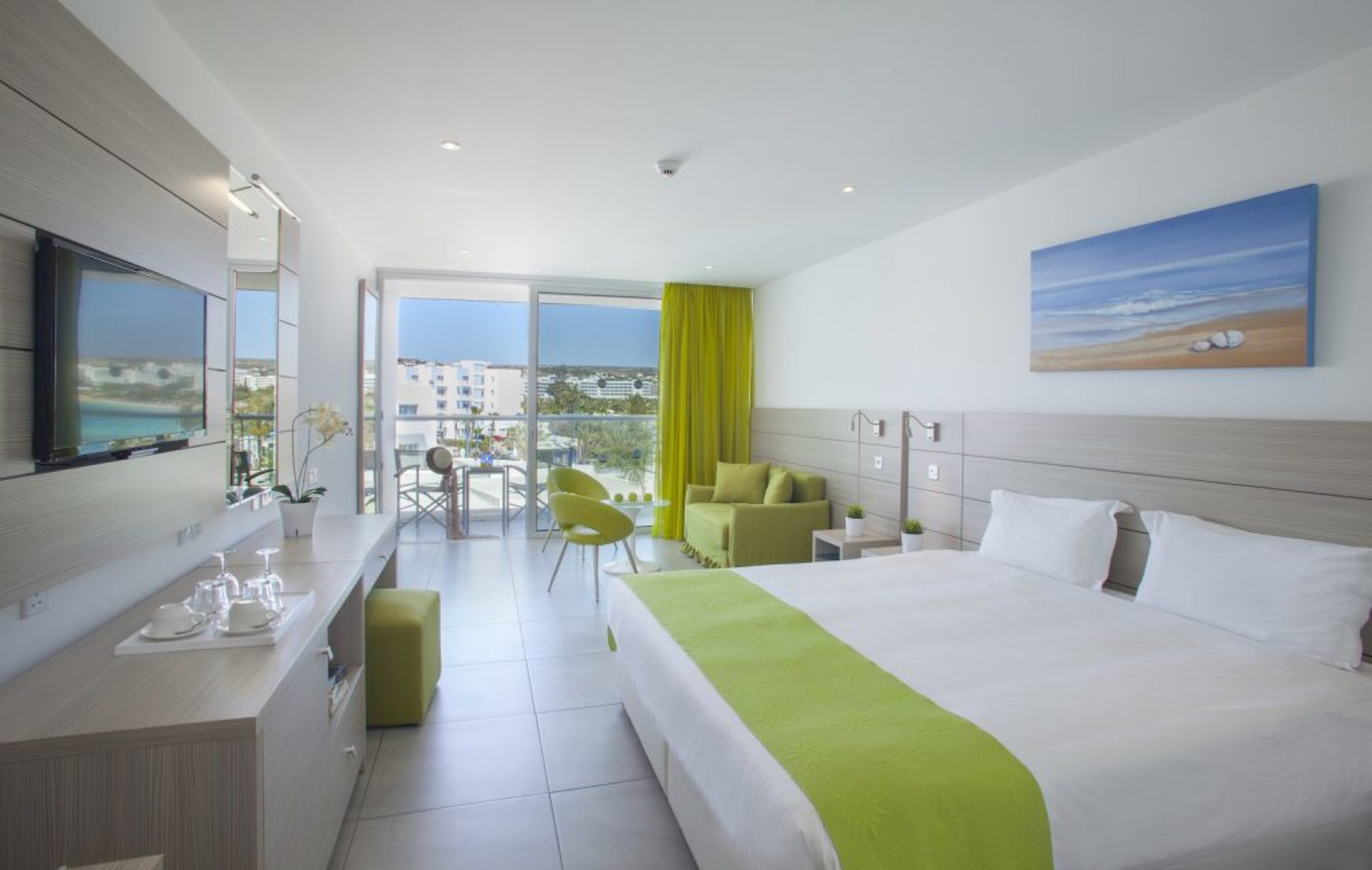 Junior suite with sea view