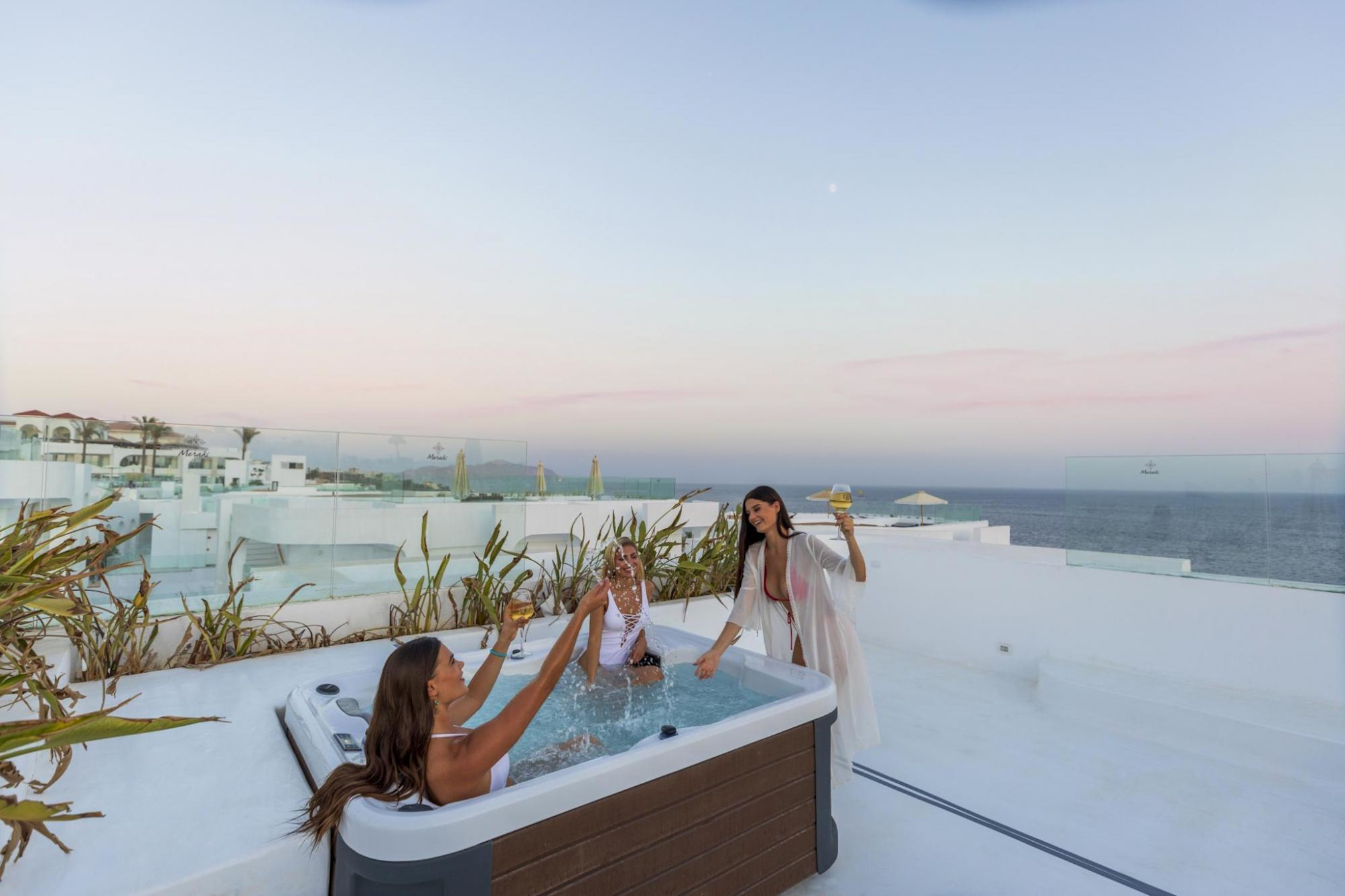 The party never ends jacuzzi suite- double