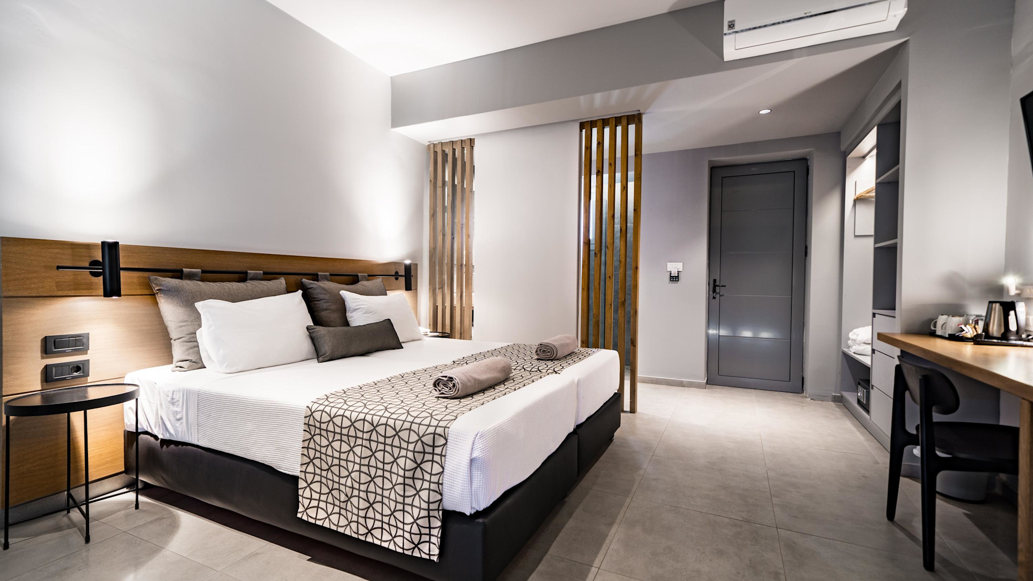 Chambre double avec vue sur la mer