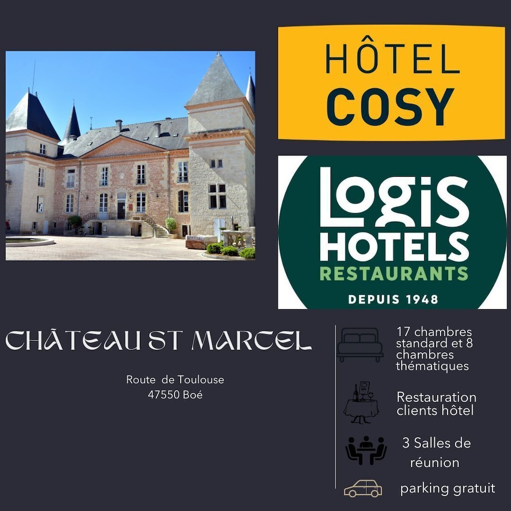 

Roma - Agen - Logis Hotels - Château Saint Marcel