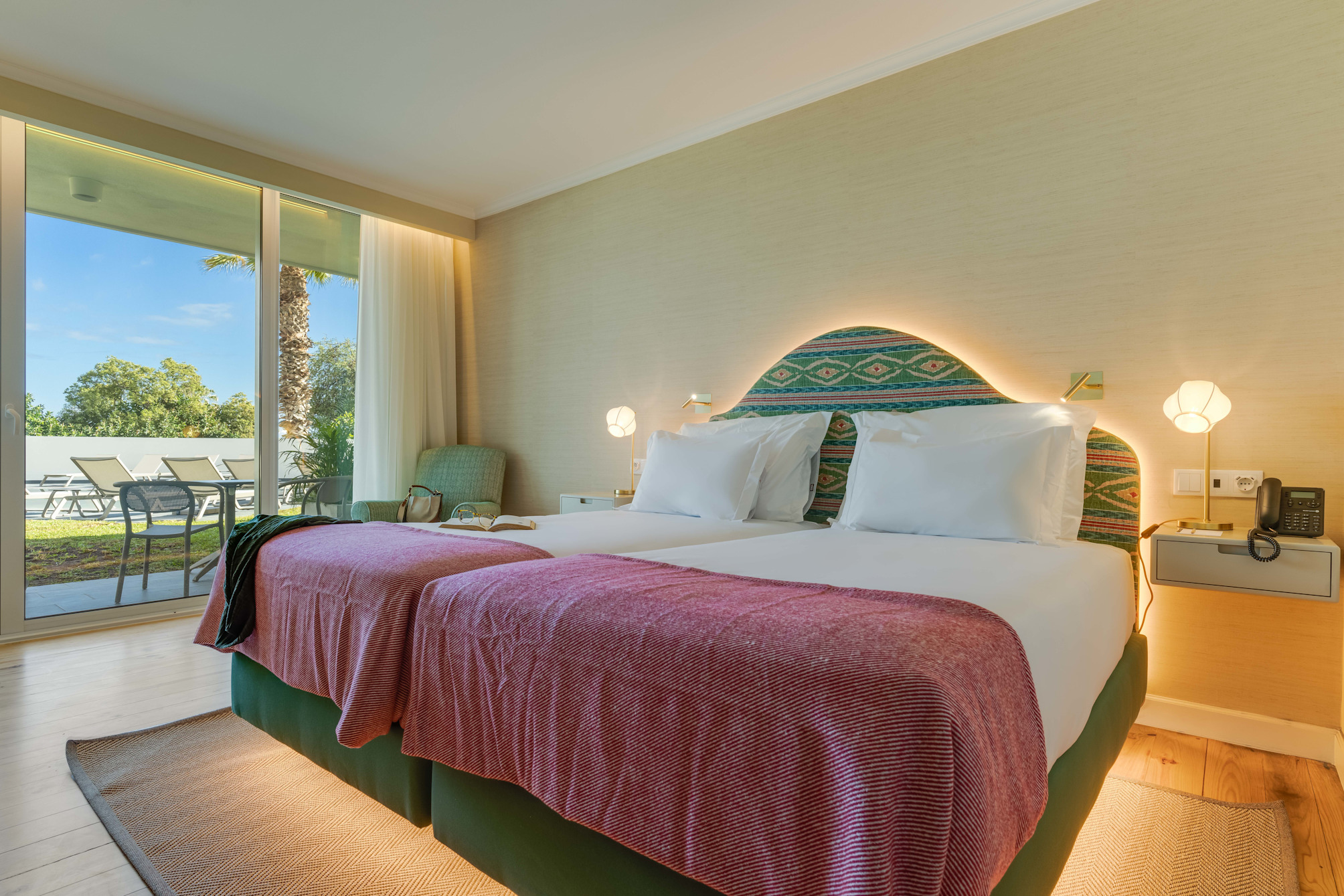 Room with pool view