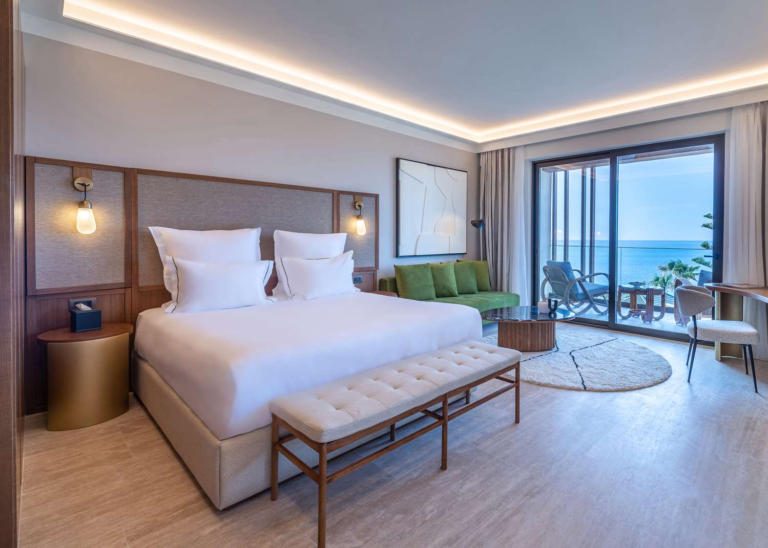 Double room, deluxe, sea view