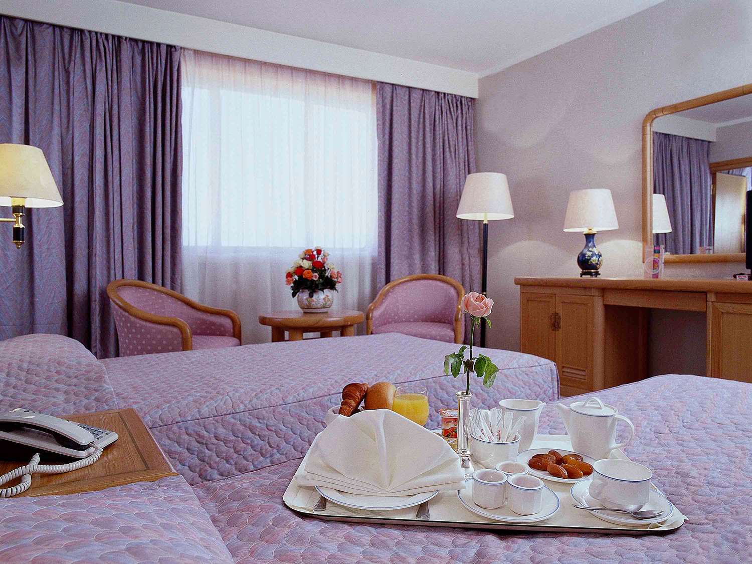 Chambre avec 2 lits