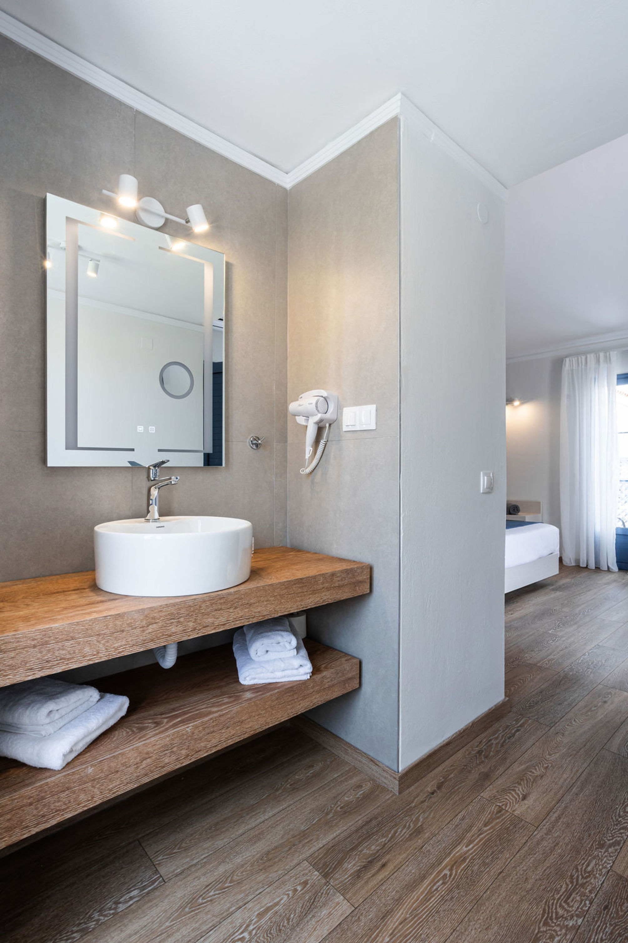 Chambre double avec 1 ou 2 lits, studio