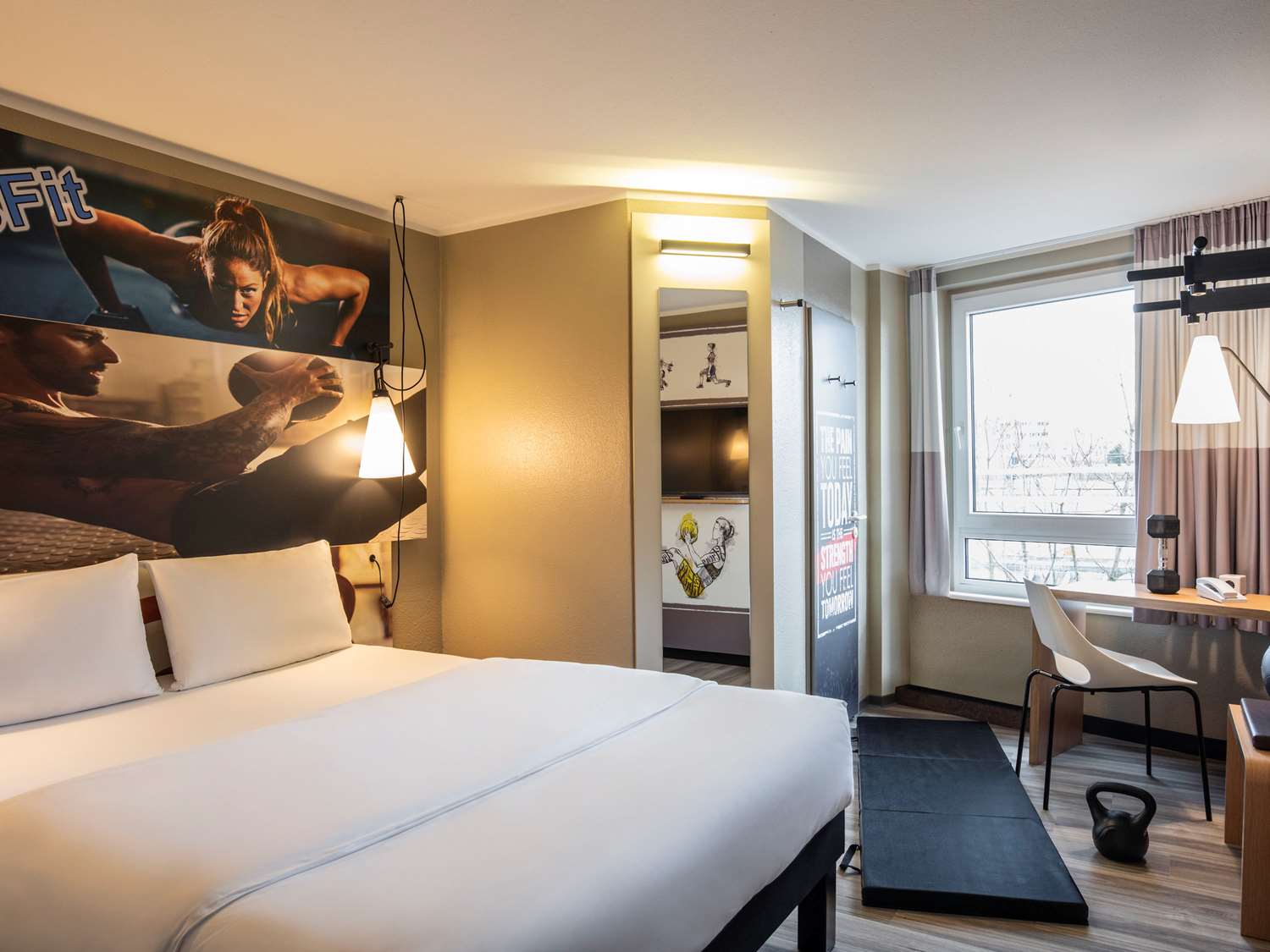 Chambre double, confort