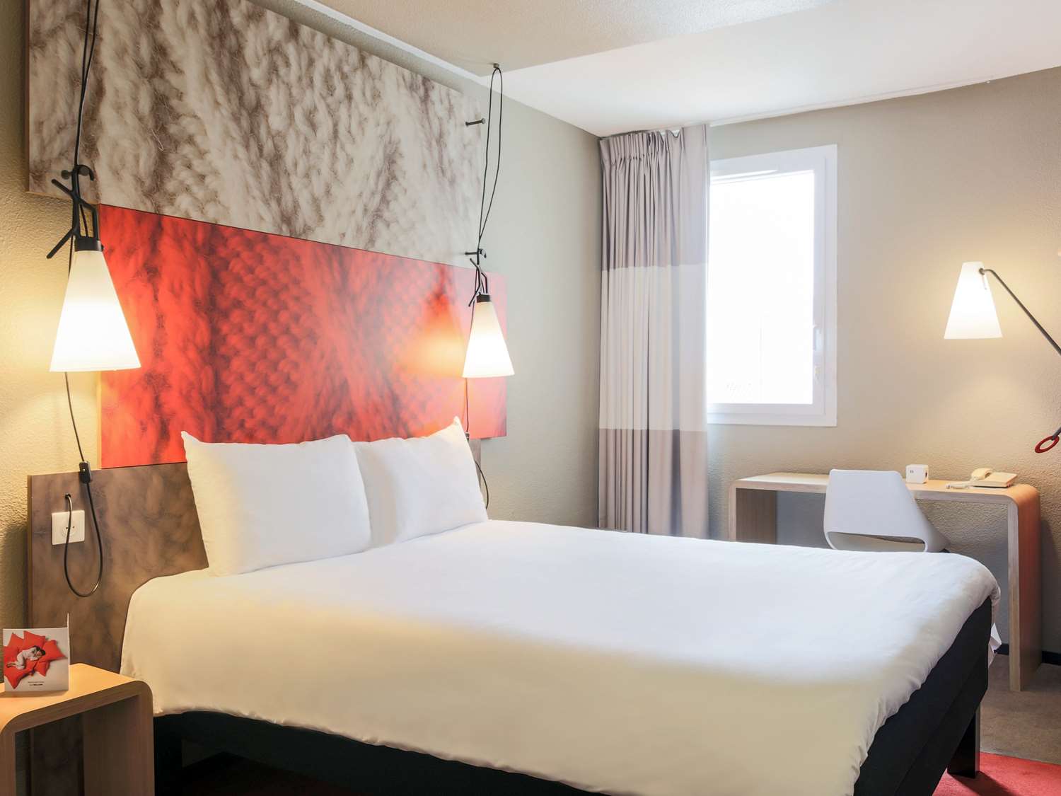 Chambre avec 2 lits