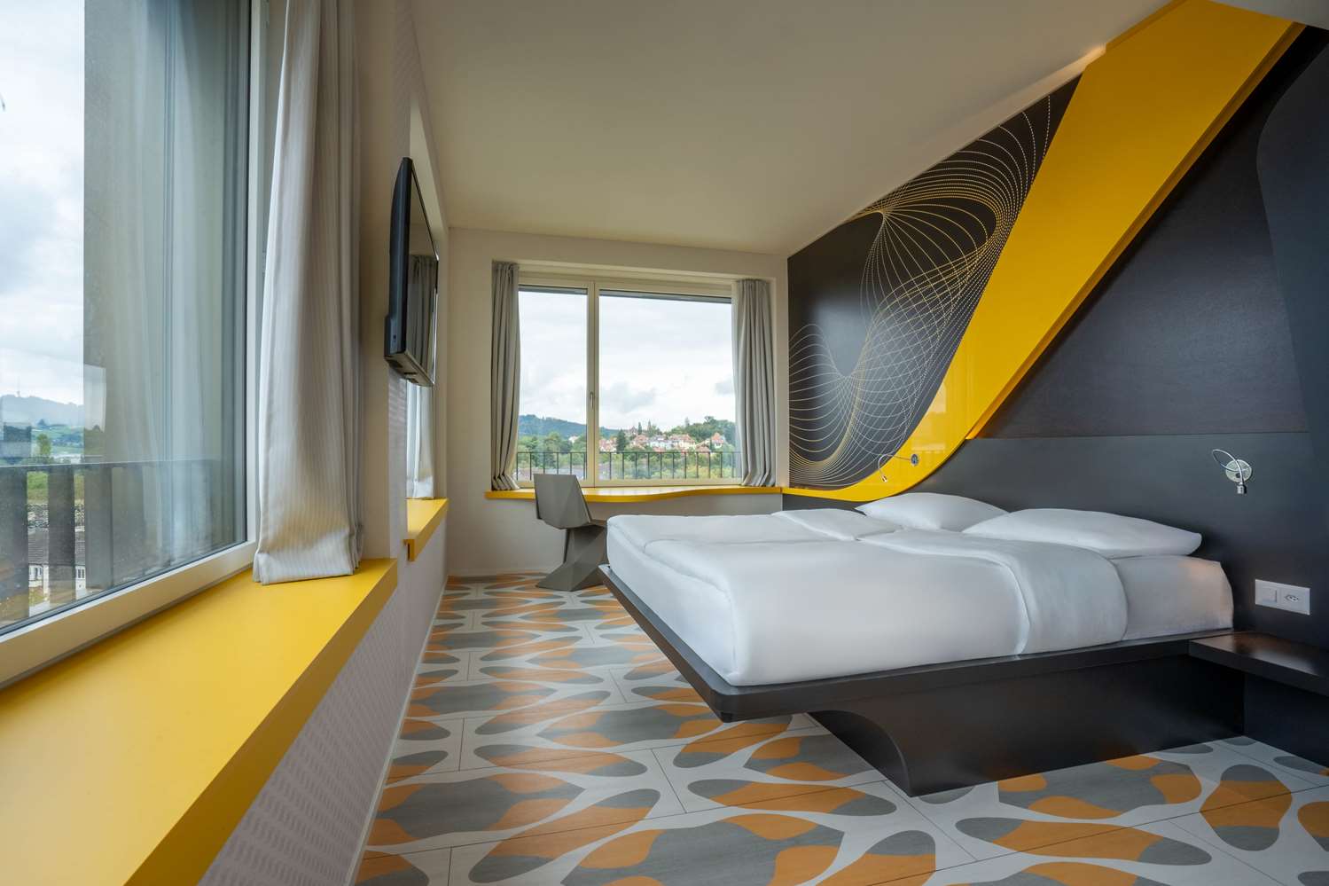Design room comfort with a view