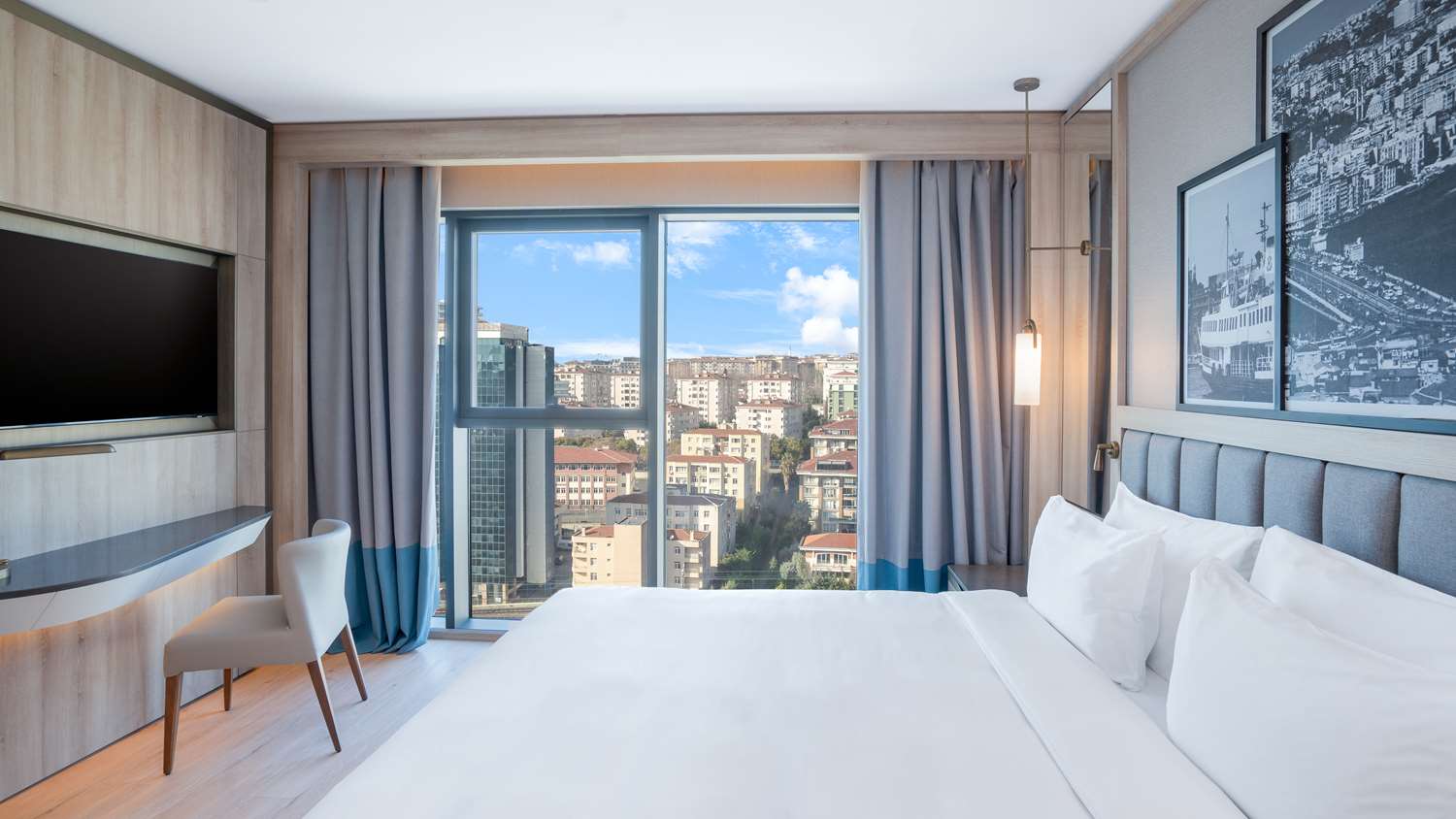 Chambre double avec 1 ou 2 lits, supérieure, vue sur la ville