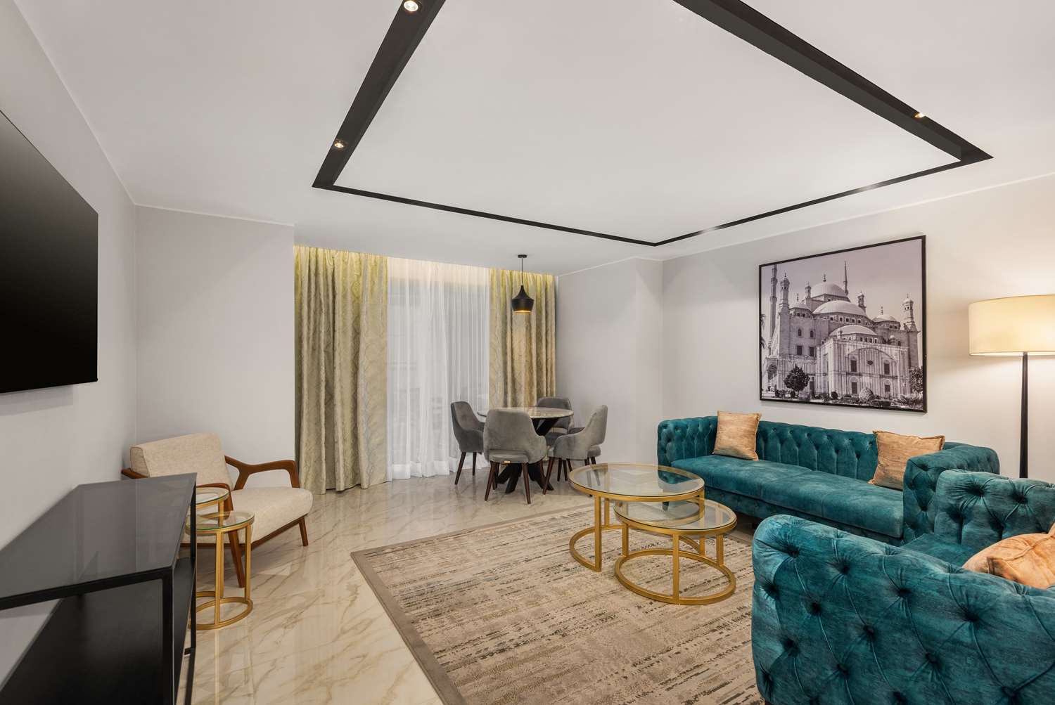 Appartement, 3 makuuhuonetta